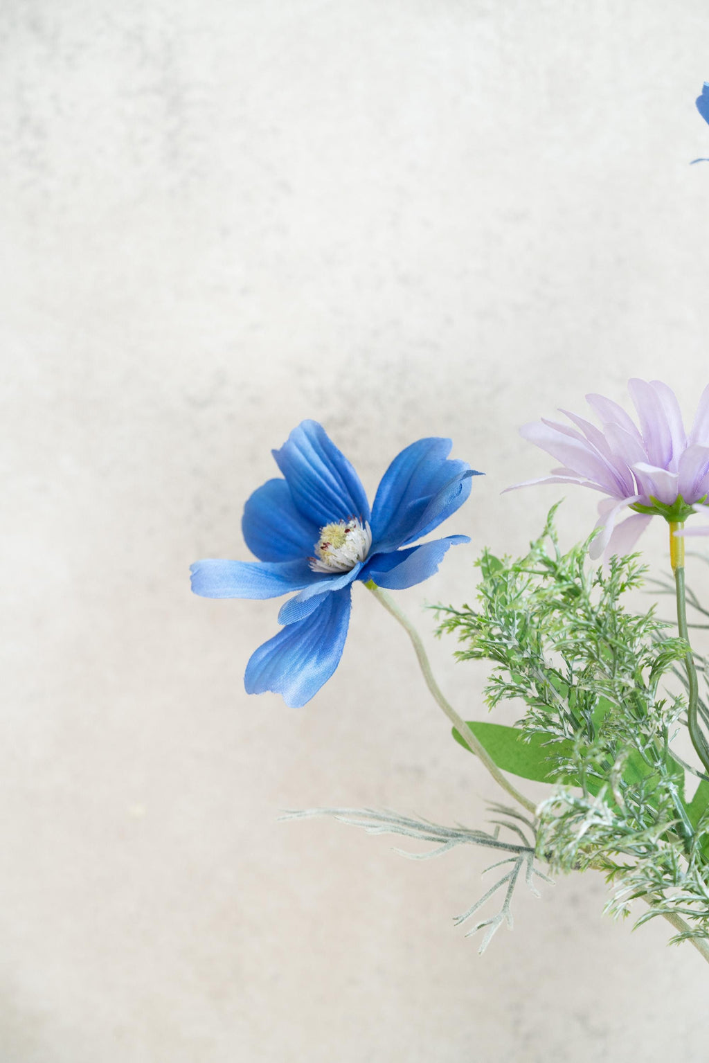 3 Bunches Daisy Flower Bouquet Gift, Silk Cosmos Floral Arrangements,Best Gift For Her, Home Decor, Bathroom Decor, Something Blue Swag