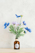 3 Bunches Daisy Flower Bouquet Gift, Silk Cosmos Floral Arrangements,Best Gift For Her, Home Decor, Bathroom Decor, Something Blue Swag