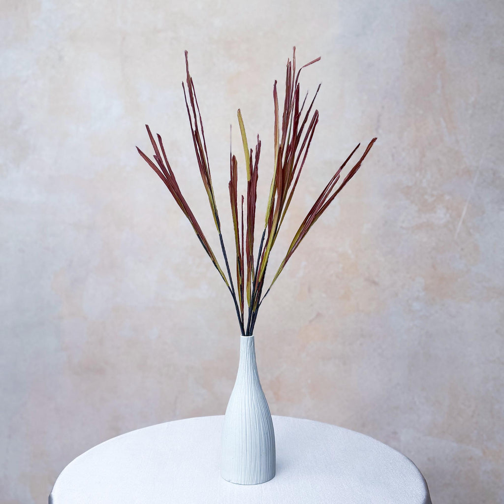 Silk Pampas Grass Bouquet, Faux Reed Stems, Fall Foxtail Floral Arrangements, Wedding Floral Decor, Rustic Home Decor, Table Centerpiece