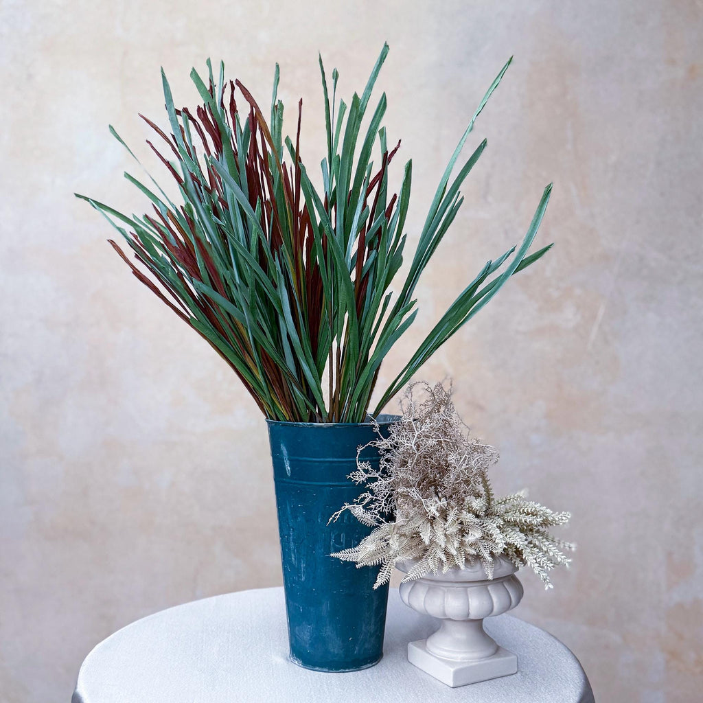 Silk Pampas Grass Bouquet, Faux Reed Stems, Fall Foxtail Floral Arrangements, Wedding Floral Decor, Rustic Home Decor, Table Centerpiece
