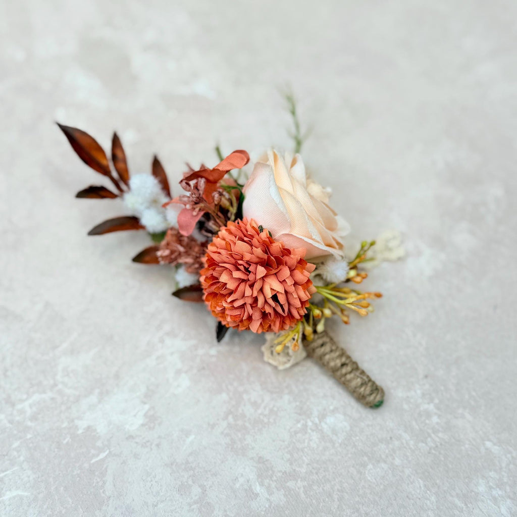 Surprising Wildflower Pearl Bracelet Gift For Back To School Party Boutonniere, Gift For Bridesmaid Bridal Accessories, Best Man Boutonniere