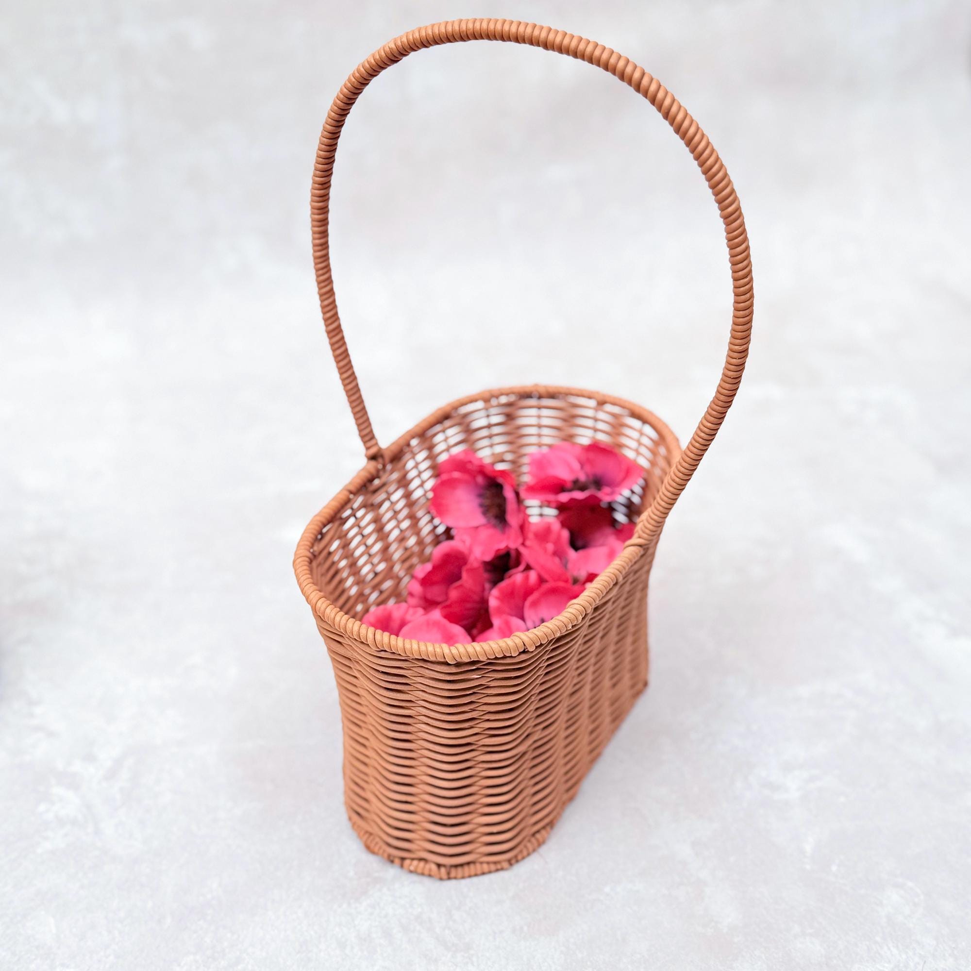 25 Red Cosmos Flower Head - Wedding Aisle Decor, Cake Topper, Flower Girl Basket Petals, DIY Silk Fake Flower Confetti, Fireplace mantel