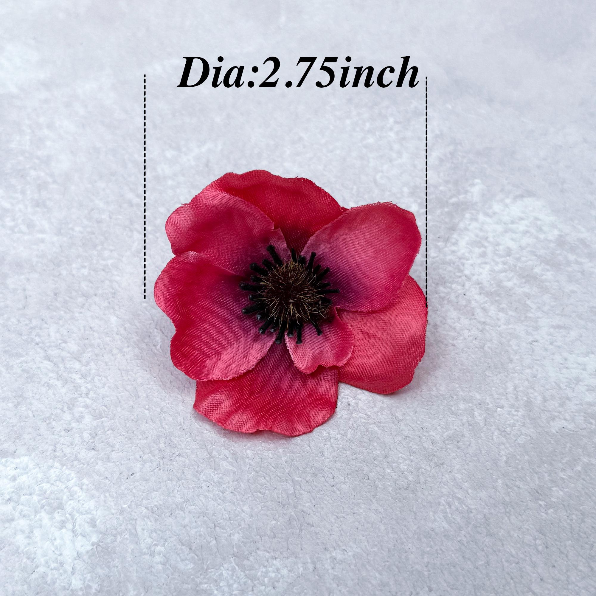 25 Red Cosmos Flower Head - Wedding Aisle Decor, Cake Topper, Flower Girl Basket Petals, DIY Silk Fake Flower Confetti, Fireplace mantel