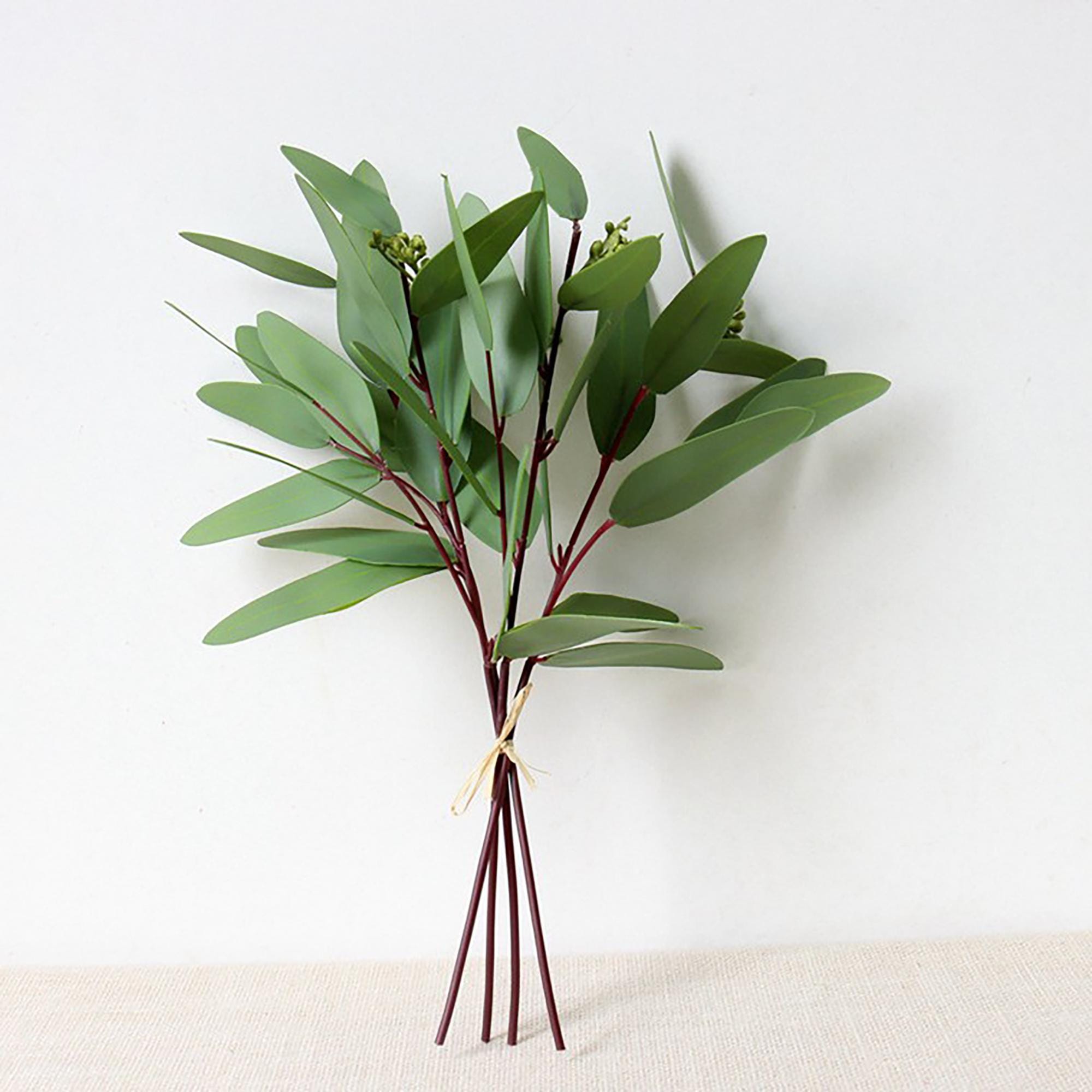 3D Printing Fake Eucalyptus Bundle, Real Touch Eucalyptus Bundle, Faux Plant For Wedding Decor, Home Decor, Wreath and Bouquet DIY Work