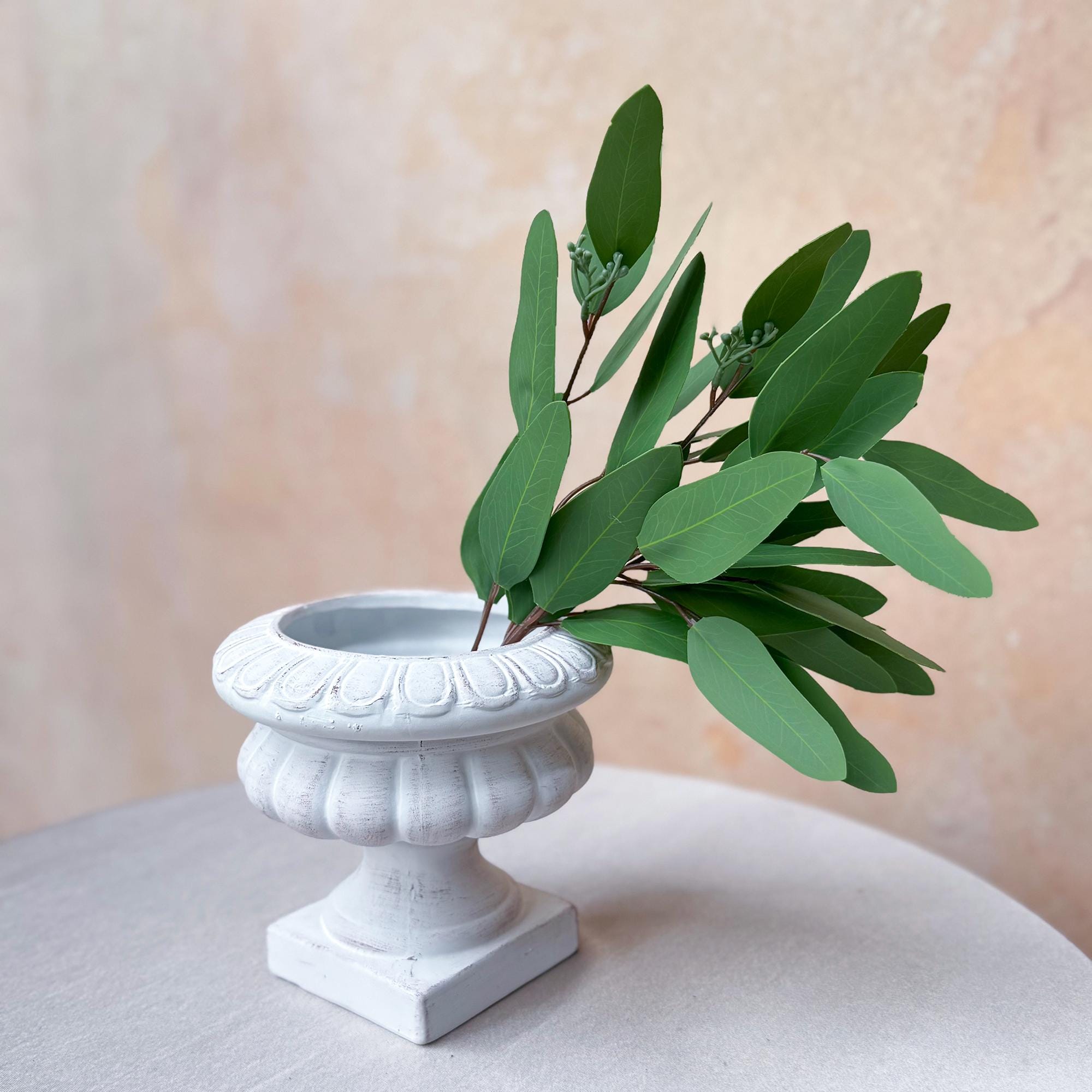 3D Printing Fake Eucalyptus Bundle, Real Touch Eucalyptus Bundle, Faux Plant For Wedding Decor, Home Decor, Wreath and Bouquet DIY Work
