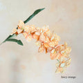 Long Stem Silk Freesia Flowers — 23.6" Real Touch Freesia for Wedding Bouquets, Table Arrangements, Home Decor, and Christmas Ornaments