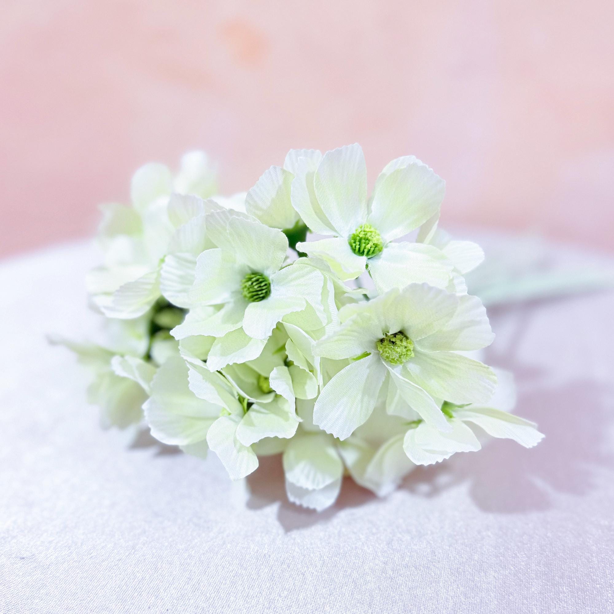 Short Stem Cosmos Faux Flowers - 11.8'' Silk Cosmos Branch, DIY Florals, Centerpiece flower, Home Decor/Wedding Design Flowers/Gift For Mom