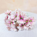 Short Stem Cosmos Faux Flowers - 11.8'' Silk Cosmos Branch, DIY Florals, Centerpiece flower, Home Decor/Wedding Design Flowers/Gift For Mom