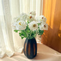23'' White Peony Silk Flowers for Spring Centerpieces, Realistic 3-Bloom Faux Peony Stem, Bridal Bouquet, Easter Décor&Floral Mantel Styling