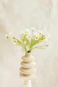 23.6" White Faux Cosmos Flowers – Long Stem Cosmos Bouquet Flowers for Home Décor, Wedding Arrangements & Table Centerpieces