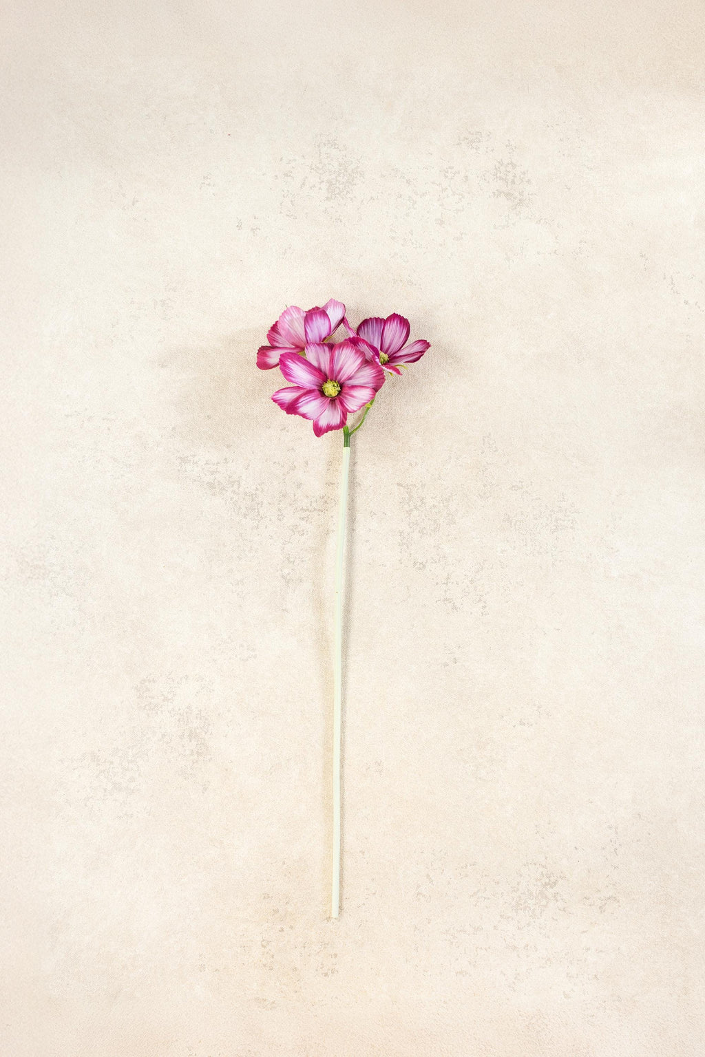 11.8'' Short Stem Purple Red Cosmos Faux Flowers - Silk Cosmos Branch, Centerpiece flower, DIY Home Decor, Wedding Flowers, Gift For Mom