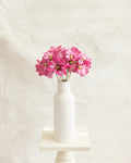 11.8'' Short Stem Pink Cosmos Faux Flowers - Silk Cosmos Branch, Centerpiece flower, DIY Home Decor, Wedding Flowers, Gift For Mom