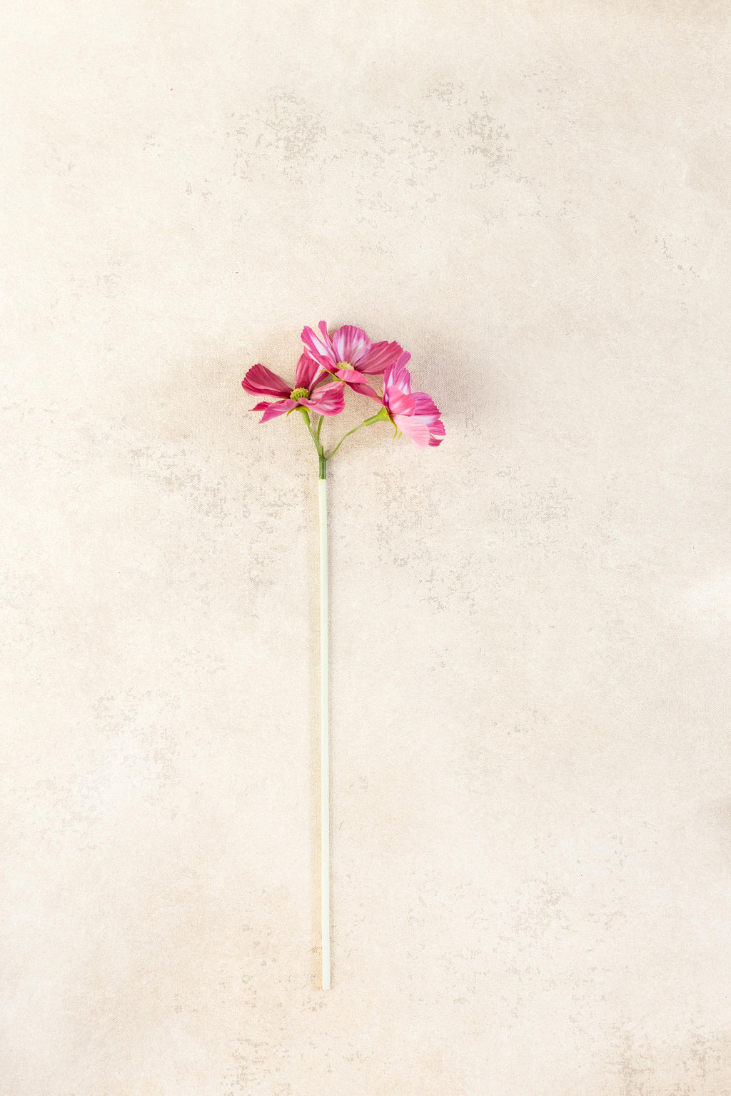 11.8'' Short Stem Pink Cosmos Faux Flowers - Silk Cosmos Branch, Centerpiece flower, DIY Home Decor, Wedding Flowers, Gift For Mom